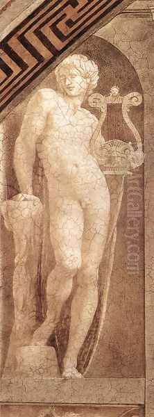 The School of Athens [detail: 7] Oil Painting by Raphael