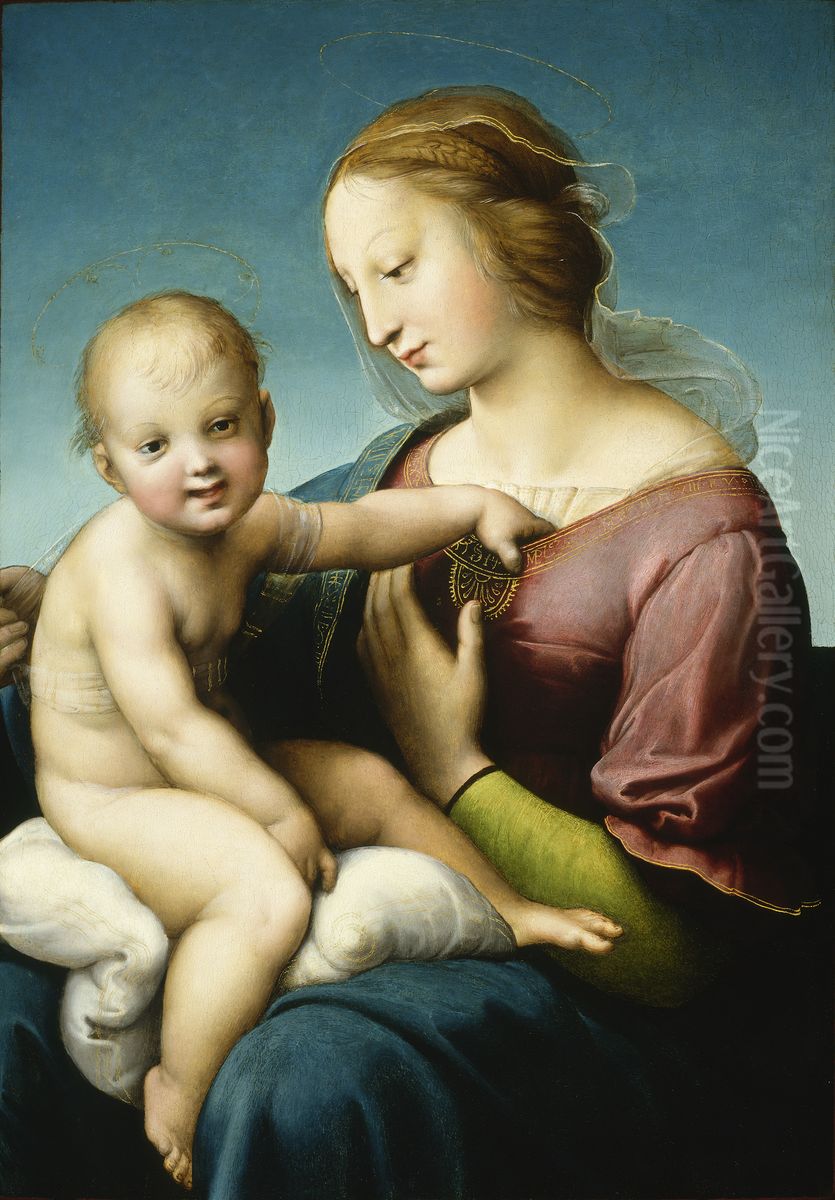 The Niccolini-Cowper Madonna Oil Painting by Raphael
