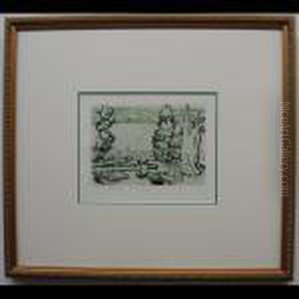 Painting Place Oil Painting by David Brown Milne