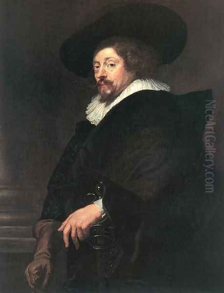 Self-Portrait Oil Painting by (studio of) Rubens, Peter Paul