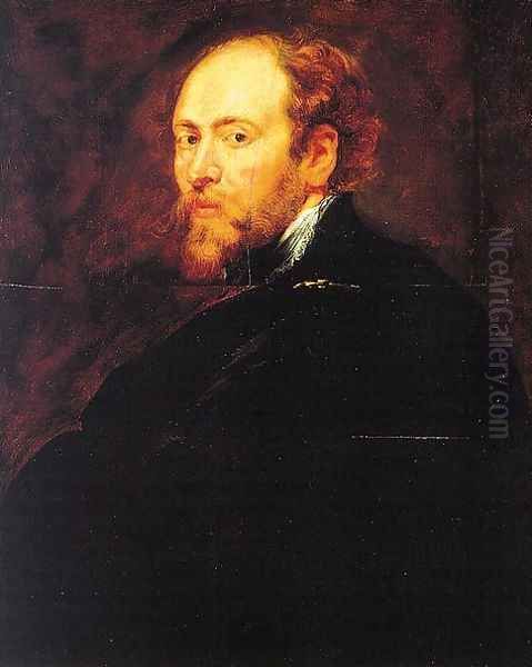 Self-Portrait 1628 Oil Painting by (studio of) Rubens, Peter Paul