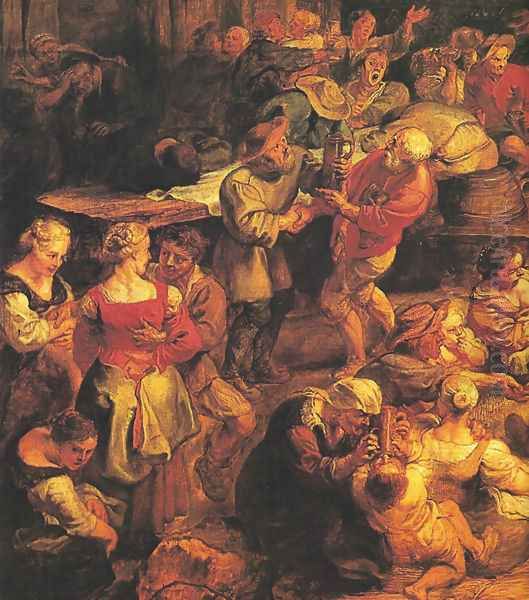 The Karmesse Oil Painting by (studio of) Rubens, Peter Paul