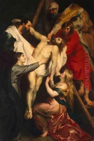 Descent from the Cross 3 Oil Painting by (studio of) Rubens, Peter Paul