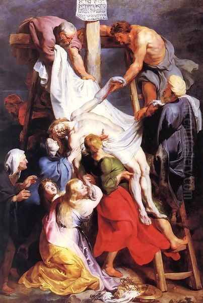 Descent from the Cross 2 Oil Painting by (studio of) Rubens, Peter Paul