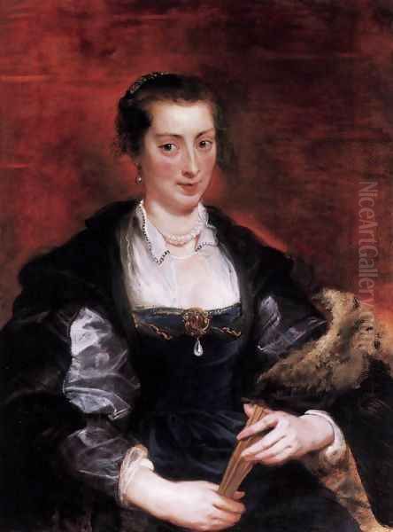 Isabella Brandt () Oil Painting by (studio of) Rubens, Peter Paul