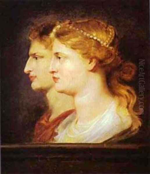 Tiberius And Agrippina 1614 Oil Painting by (studio of) Rubens, Peter Paul