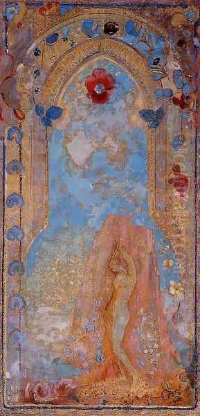 Andromeda Oil Painting by Odilon Redon
