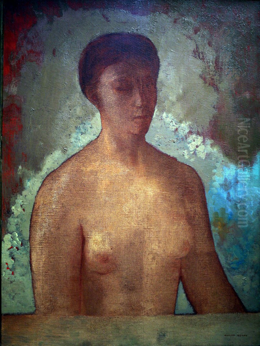 Eve Oil Painting by Odilon Redon