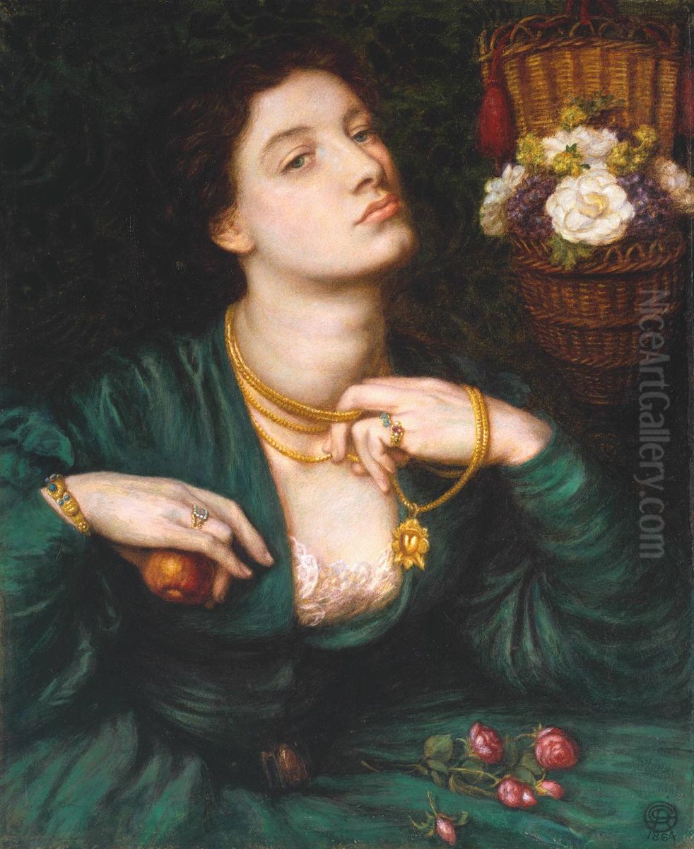 Monna Pomona Oil Painting by Dante Gabriel Rossetti
