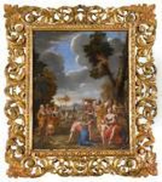 Allegory Of The Harvest Oil Painting by Pier Francesco Mola