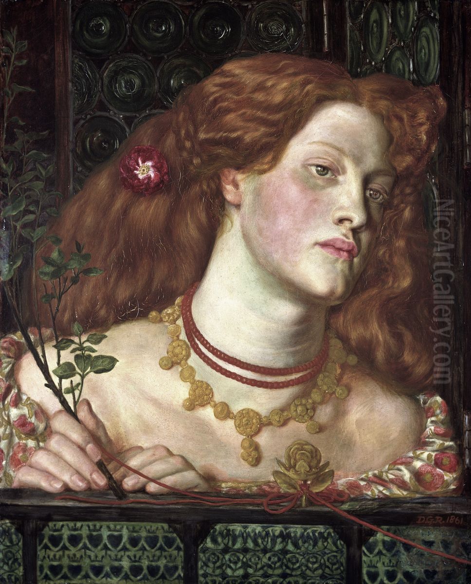 Fair Rosamund Oil Painting by Dante Gabriel Rossetti