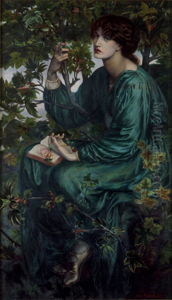 The Day Dream Oil Painting by Dante Gabriel Rossetti