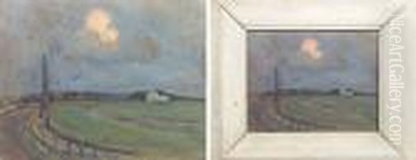 Avond - Evening Oil Painting by Piet Mondrian