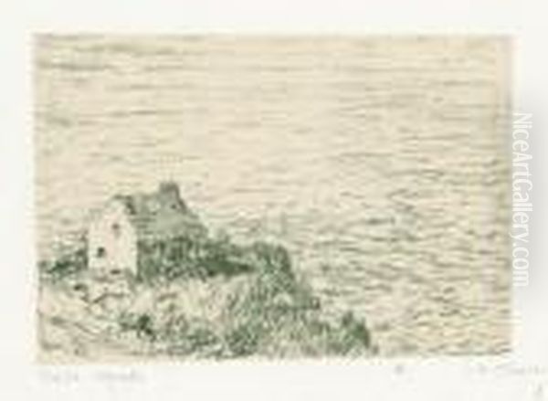 La Douane, 
Effet De L'apres-midi Oil Painting by Claude Oscar Monet