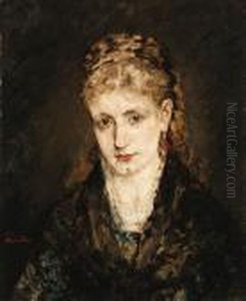 Monticelli, A.-j.-t. Oil Painting by Adolphe Joseph Thomas Monticelli