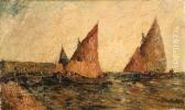 Monticelli, A.-j.-t. Oil Painting by Adolphe Joseph Thomas Monticelli