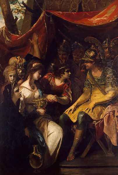 The Continence of Scipio Oil Painting by Sir Joshua Reynolds