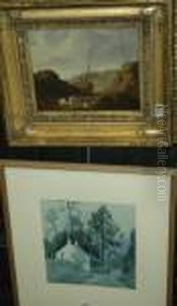 Smugglers Cove Oil Painting by George Morland