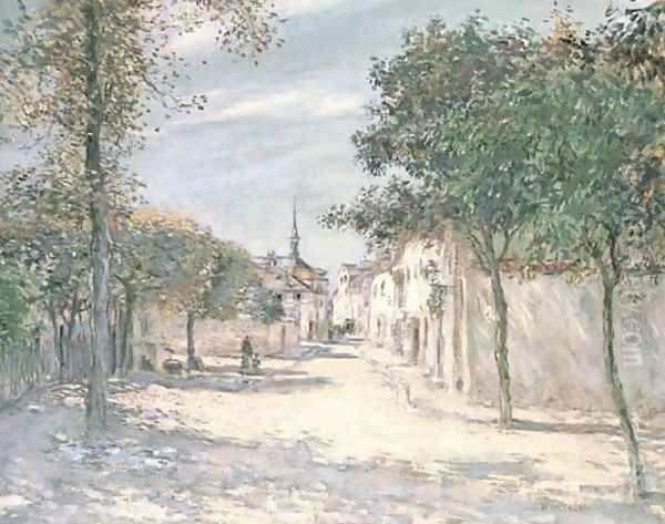 Le clocher du village Oil Painting by Jean-Francois Raffaelli