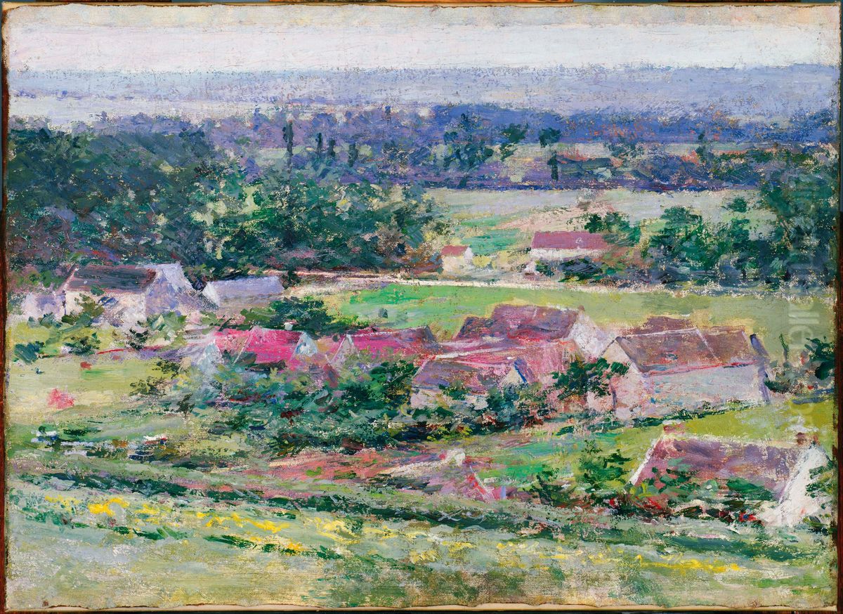 Giverny Oil Painting by Theodore Robinson