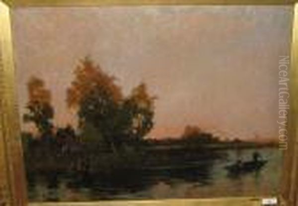 De Overzet Oil Painting by Thomas E. Mostyn