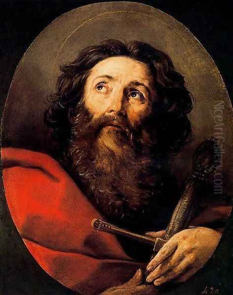 St Paul Oil Painting by Guido Reni