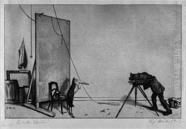 In Voller Wurde Oil Painting by Richard Muller