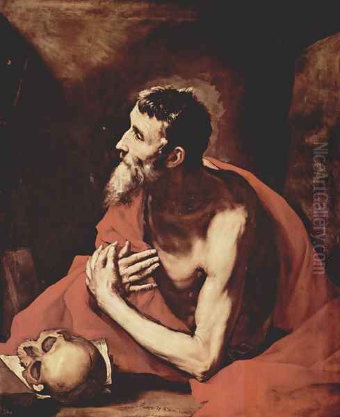 St. Jerome 2 Oil Painting by Jusepe de Ribera