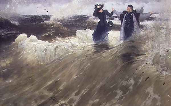 What Freedom! 1903 Oil Painting by Repin Iliya