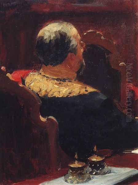 Portrait of senator and president of the General Lutheran Consistory baron Aleksander Aleksándrovich Ikskul von Hil Oil Painting by Repin Iliya