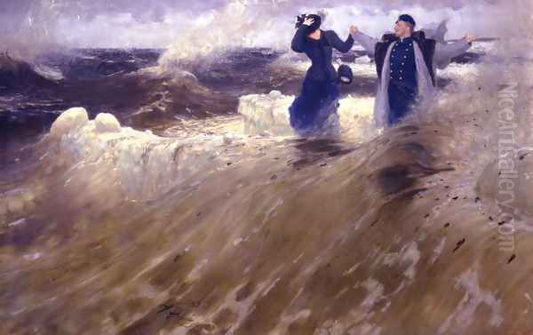 What freedom! Oil Painting by Repin Iliya