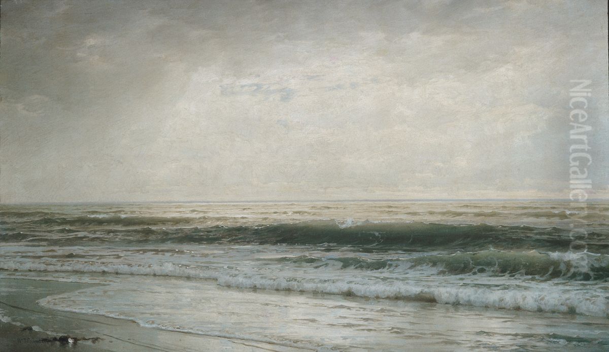 New Jersey Beach Oil Painting by William Trost Richards