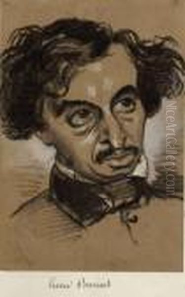 Pierre Bernard (1810-1876), Pantheon Nadar 178 Oil Painting by Gaspard Felix Tournachon Nadar