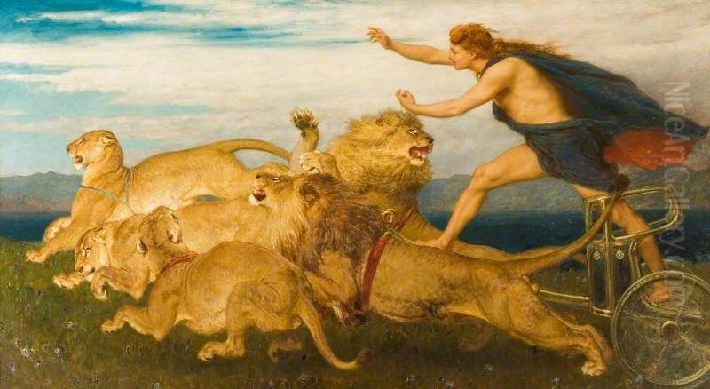 Phoebus Apollo Oil Painting by Briton Riviere