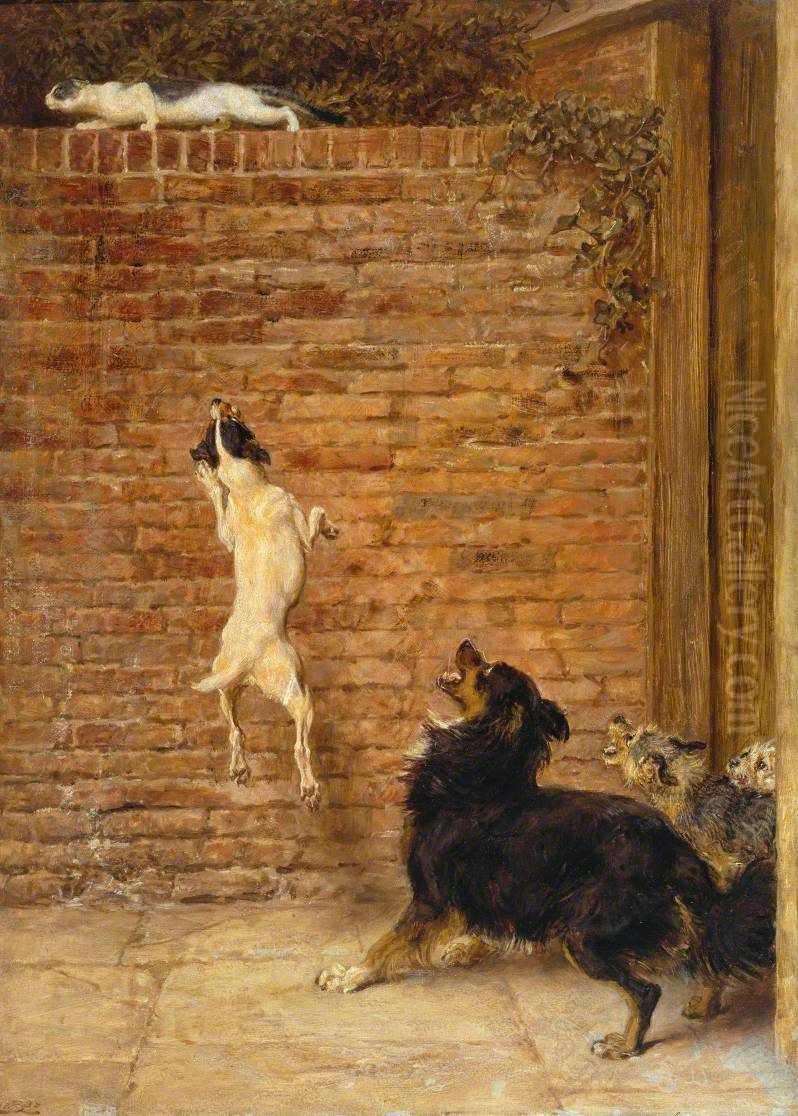 A Blockade Runner Oil Painting by Briton Riviere