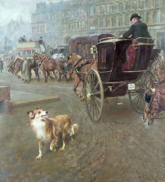 Lost or Strayed Oil Painting by Briton Riviere