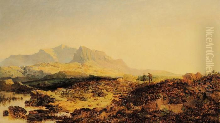 Paesaggio Montano Oil Painting by Edmund John Niemann