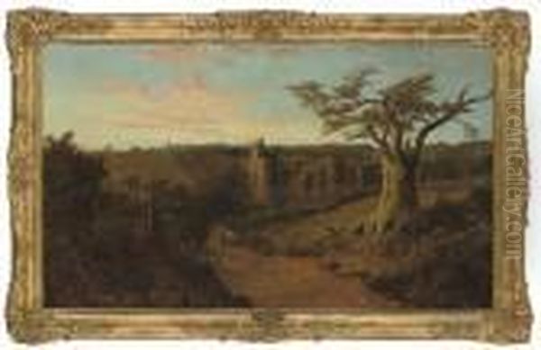 Herstmonceux, Sussex Oil Painting by Edmund John Niemann