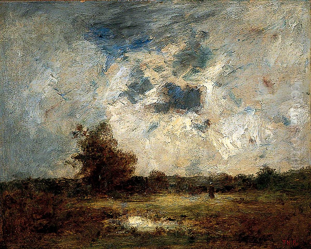 Landscape Oil Painting by Theodore Rousseau