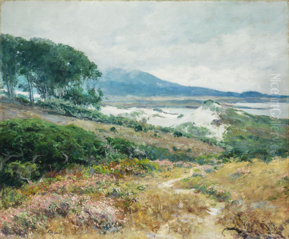 Carmel Dunes Oil Painting by Guy Rose