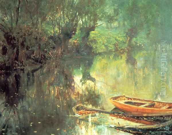 November Oil Painting by Guy Rose