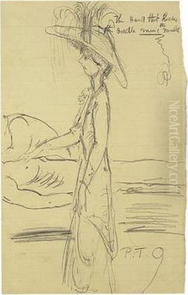 The Hand That Rocks The Cradle Oil Painting by Sir William Newenham Montague Orpen