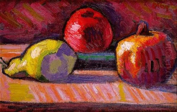 Nature Morte, Circa 1915/1920 Oil Painting by Manuel Ortiz De Zarate