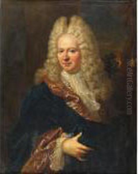 Appartenant A Une Collection Particuliere
 

 
 
 

 
 Portrait De Monsieur Ponchon Portrait De Madame Ponchon
 [ ; Portraits Of Mr And Mrs Ponchon ; Oil On Canvas ; A Pair] Oil Painting by Jean-Baptiste Oudry