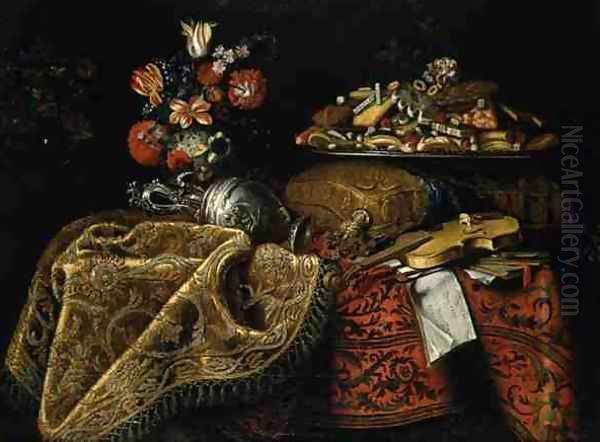 Still Life Oil Painting by Giuseppe Recco