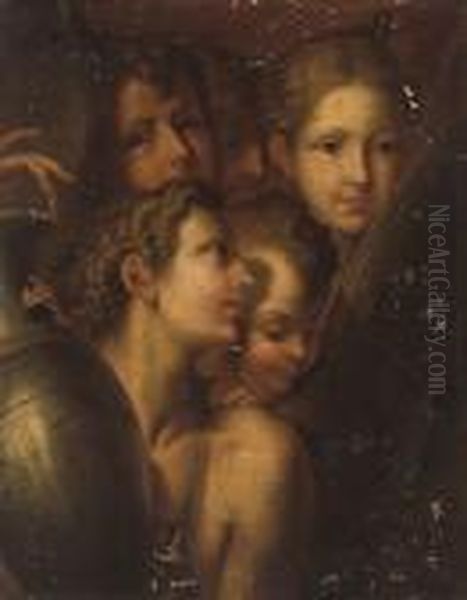 Untitled Oil Painting by Girolamo Francesco Maria Mazzola (Parmigianino)