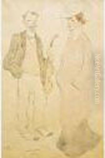 Le Violoniste Oil Painting by Jules Pascin