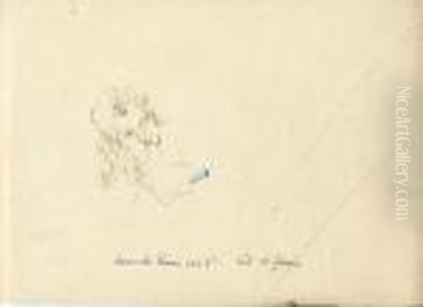 Tete De Femme Oil Painting by Jules Pascin