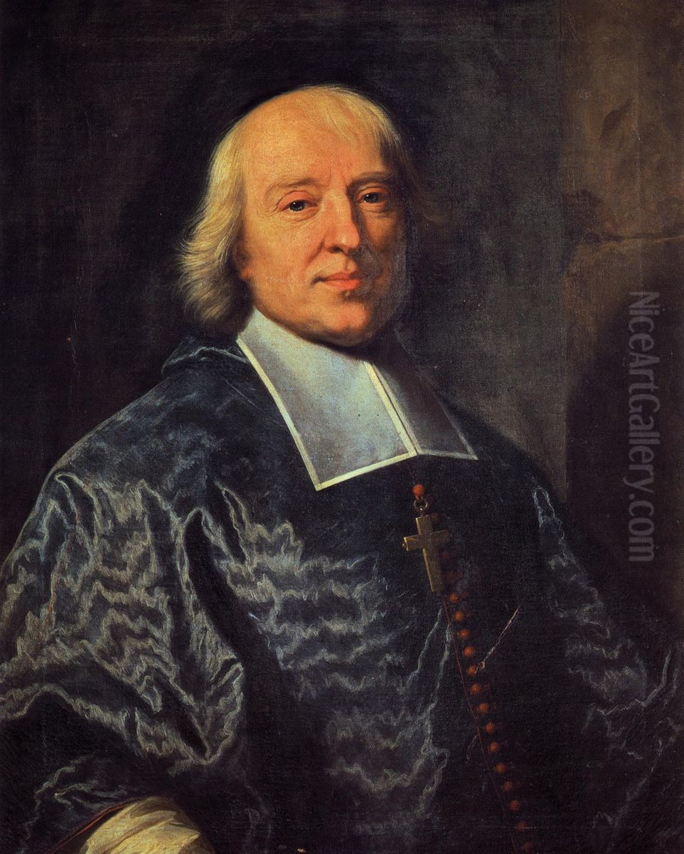 Jacques-Benigne Bossuet Oil Painting by Hyacinthe Rigaud