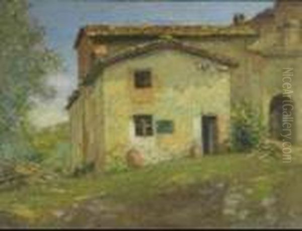 Casolare Oil Painting by Carlo Passigli